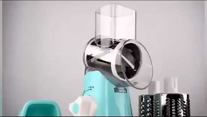 SP Dealz 3-in-1 Rotary Drum Vegetable Slicer & Cheese Grater
