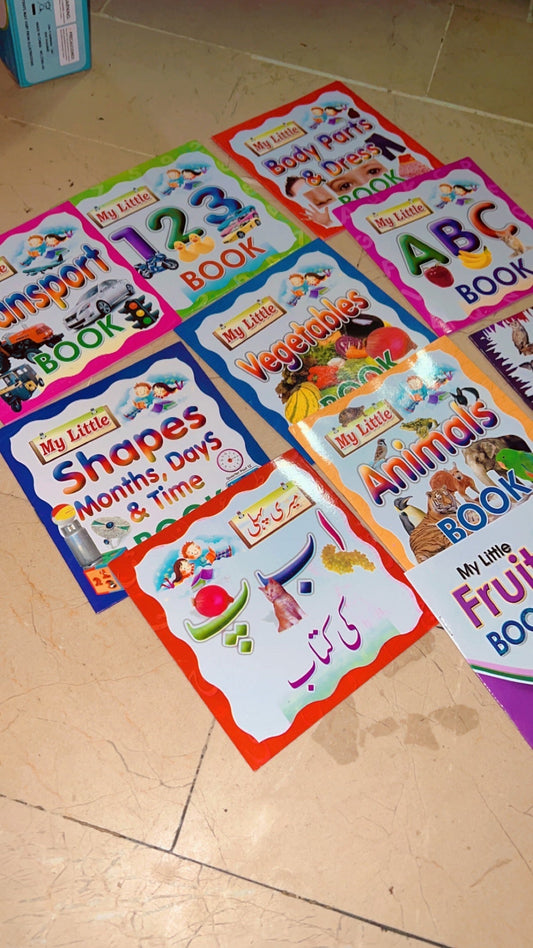 Pack Of 10 Pre School Books For Your Kids - Kids Books For Early Learning - Reading Books For Kids And Children KS