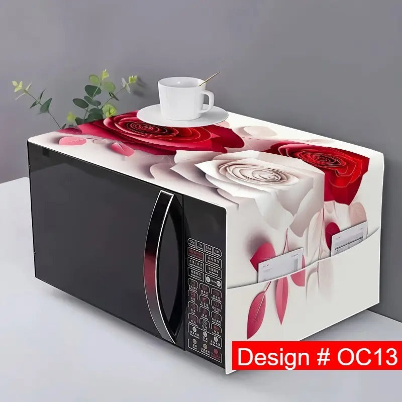 Oven Cover Microwave Dust Cover Microwave oven cover Size 16x35 inches