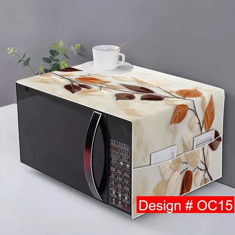 Oven Cover Microwave Dust Cover Microwave oven cover Size 16x35 inches