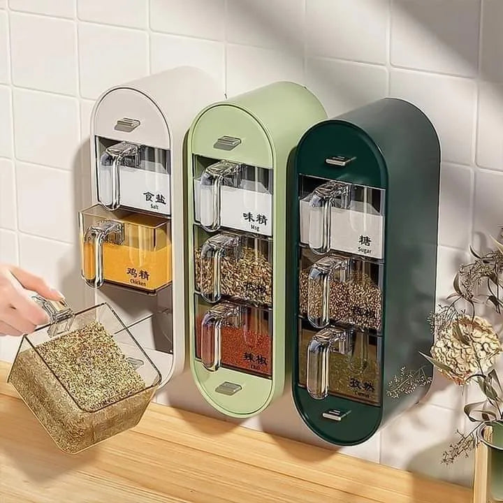 New Kitchen Wall Hanging Seasoning Storage Box